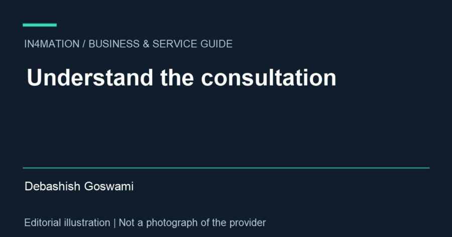 Editorial title card about astrology and Vastu consultation enquiries for Debashish Goswami