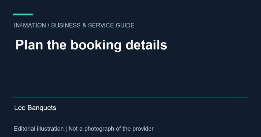 Lee Banquets: Questions to Ask Before Booking an Event Venue Lee Banquets: Questions to Ask Before Booking an Event Venue